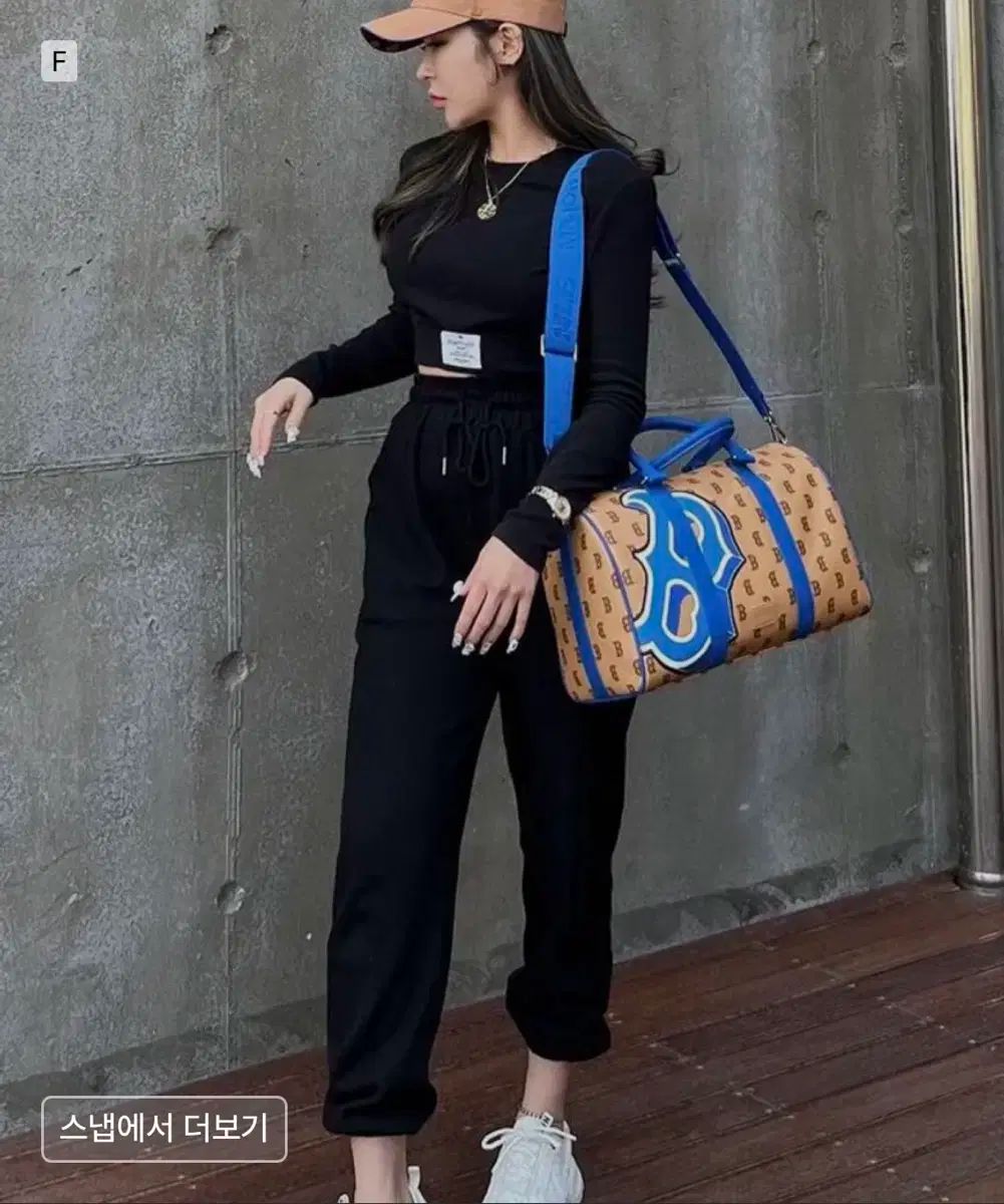 【MLB】 モノティブ コーテッドキャンバス BOSTON BAG (2色) MLB】 モノティブ コーテッドキャンバス BOSTON BAG (2色)