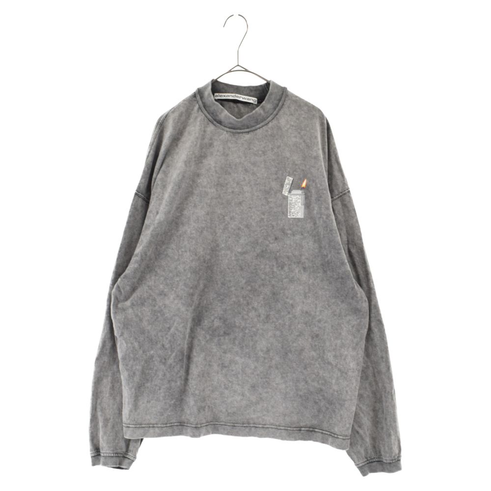 ALEXANDER WANG (アレキサンダーワン) CLASSIC LONG SLEEVE TEE WITH