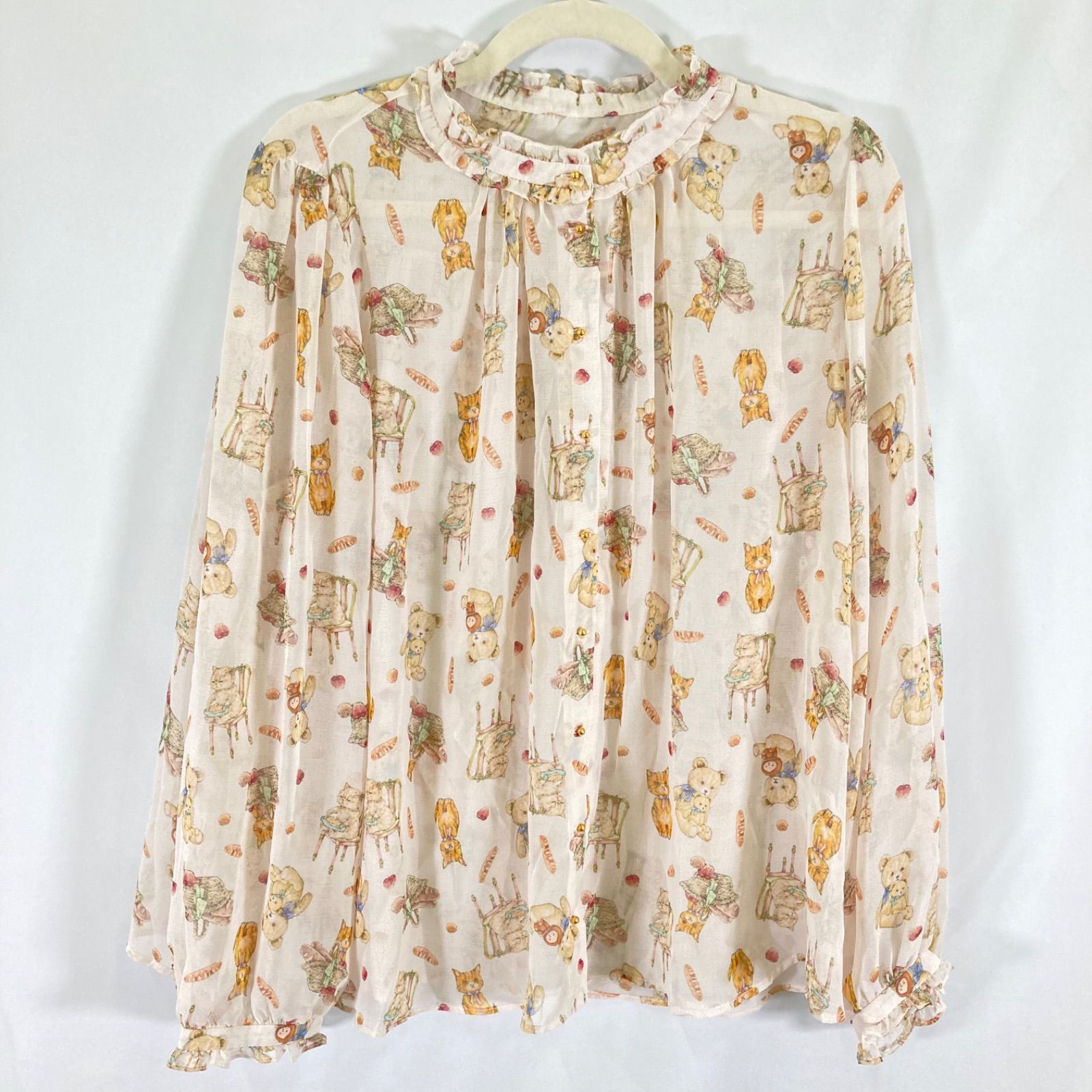 未使用 ユキエモン yukiemon franche lippee まぜまぜオパールブラウス 