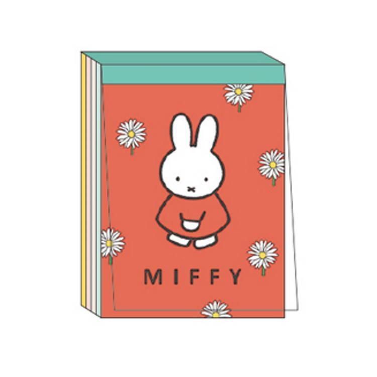 miffyメモ帳セット ミッフィー ミニメモパッド 赤 メモ帳049494 メモパッド シール付049708 二種類各一 - メルカリ