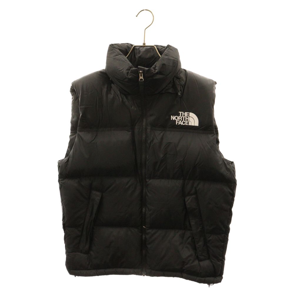 THE NORTH FACE (ザノースフェイス) NUPTSE VEST ND92338 ヌプシ ジップアップ ダウンベスト ジャケット ブラック