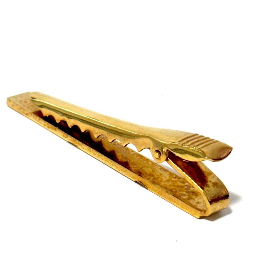 クリスチャンディオール CD ネクタイピン シルバー×ゴールド