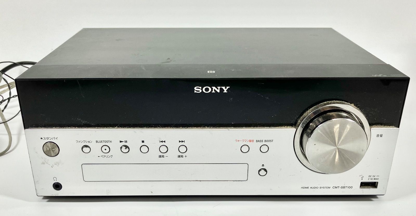 【高級】SONY ソニー マルチコネクトコンポ CMT-SBT100 リモコン、ウォークマン専用スタンド付 SONY ミニコンポ CMT-SBT100 : ソニー マルチコネクト