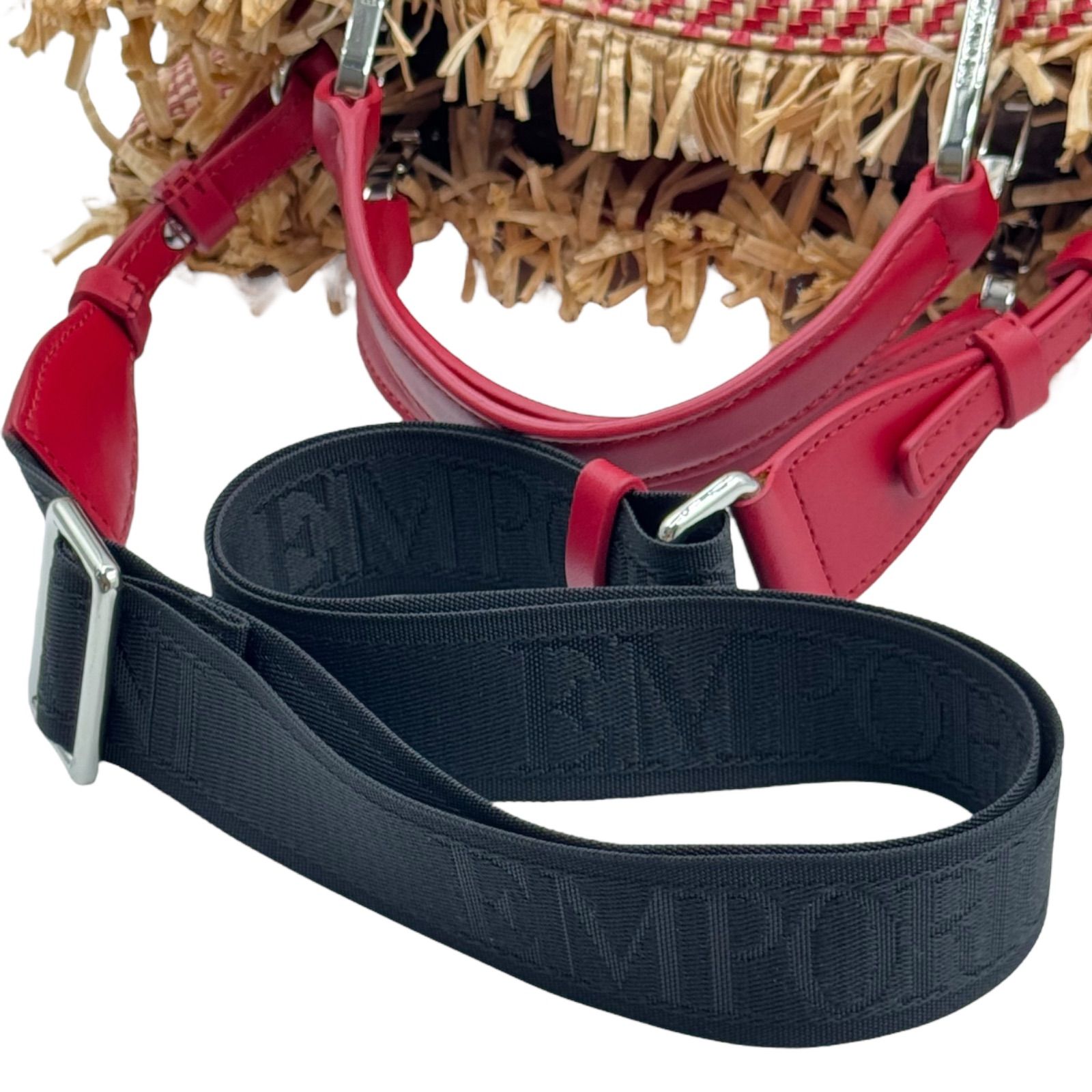 EMPORIO ARMANI エンポリオアルマーニ ショルダーバッグ 斜めがけバッグ ハンドバック 2way ストロー かご MyEA ストロー編み込みバッグ WWW_MORNINGWALKER_COM