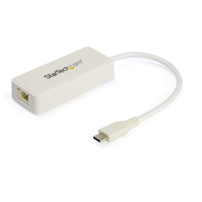 StarTech.com LANアダプター|USB-C|1x RJ45|10|100|1000 Mbps|ホワイト
