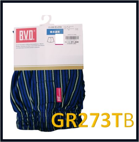 BVD　ビーブイディー　吸汗速乾ニットトランクス（前開きボタンあり）4枚SET　MかLお選び下さい！ thumbnail 9