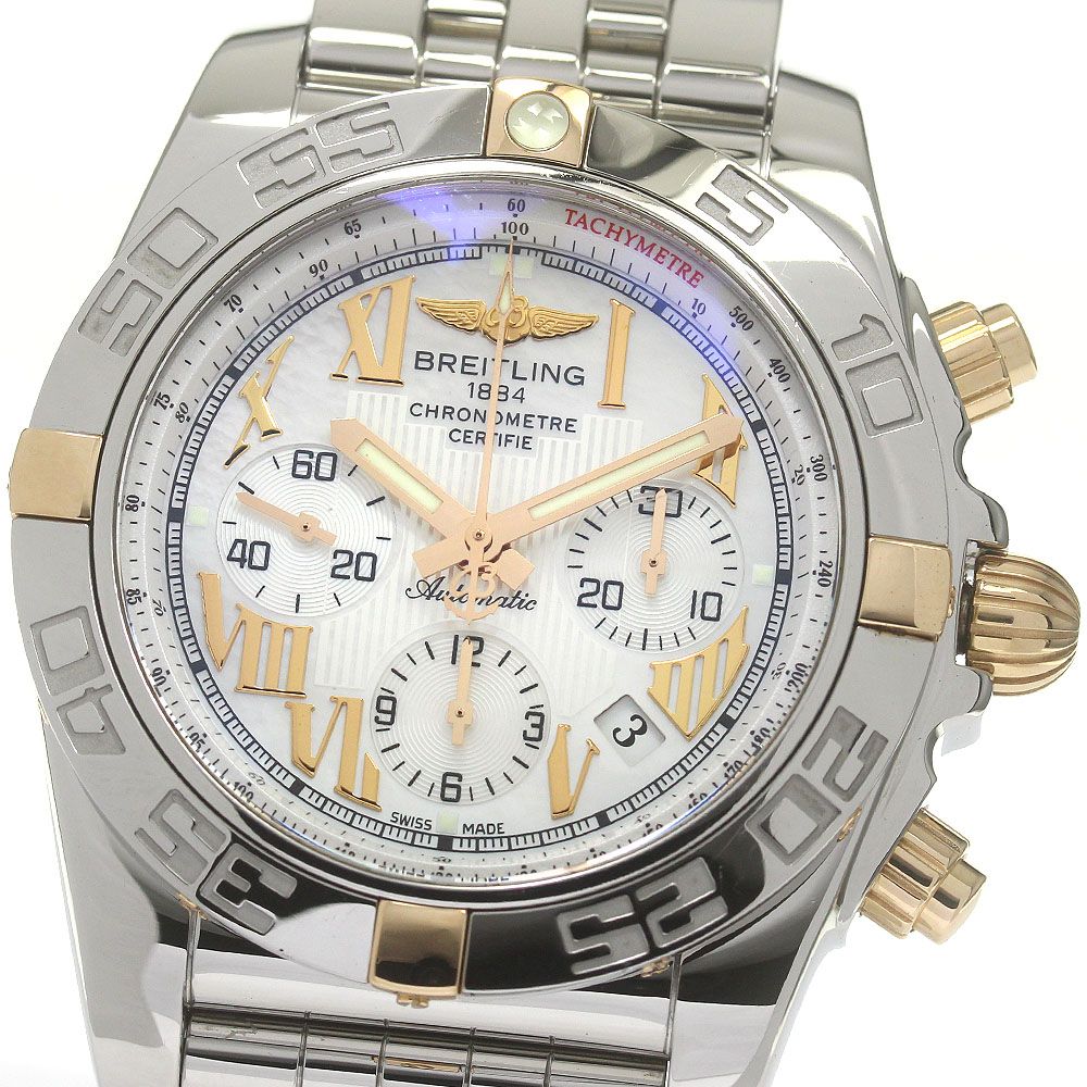 ブライトリング BREITLING IB0110 クロノマット44 デイト 自動巻き メンズ_845031
