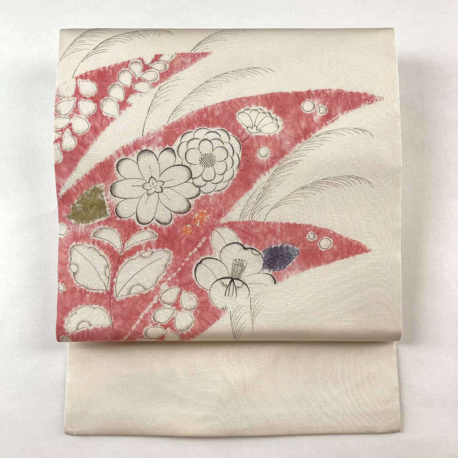 花華の正絹京袋帯 316 ファッション