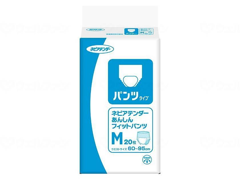 ケース販売 王子ネピア あんしんフィットパンツ Ｍ