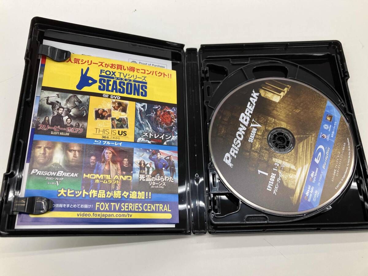 プリズン・ブレイク シｰズン5<SEASONS ブルｰレイ・ボックス>(Blu