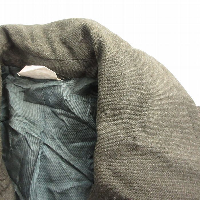 M/古着 長袖 ビンテージ ミリタリー オーバー コート メンズ 60s  