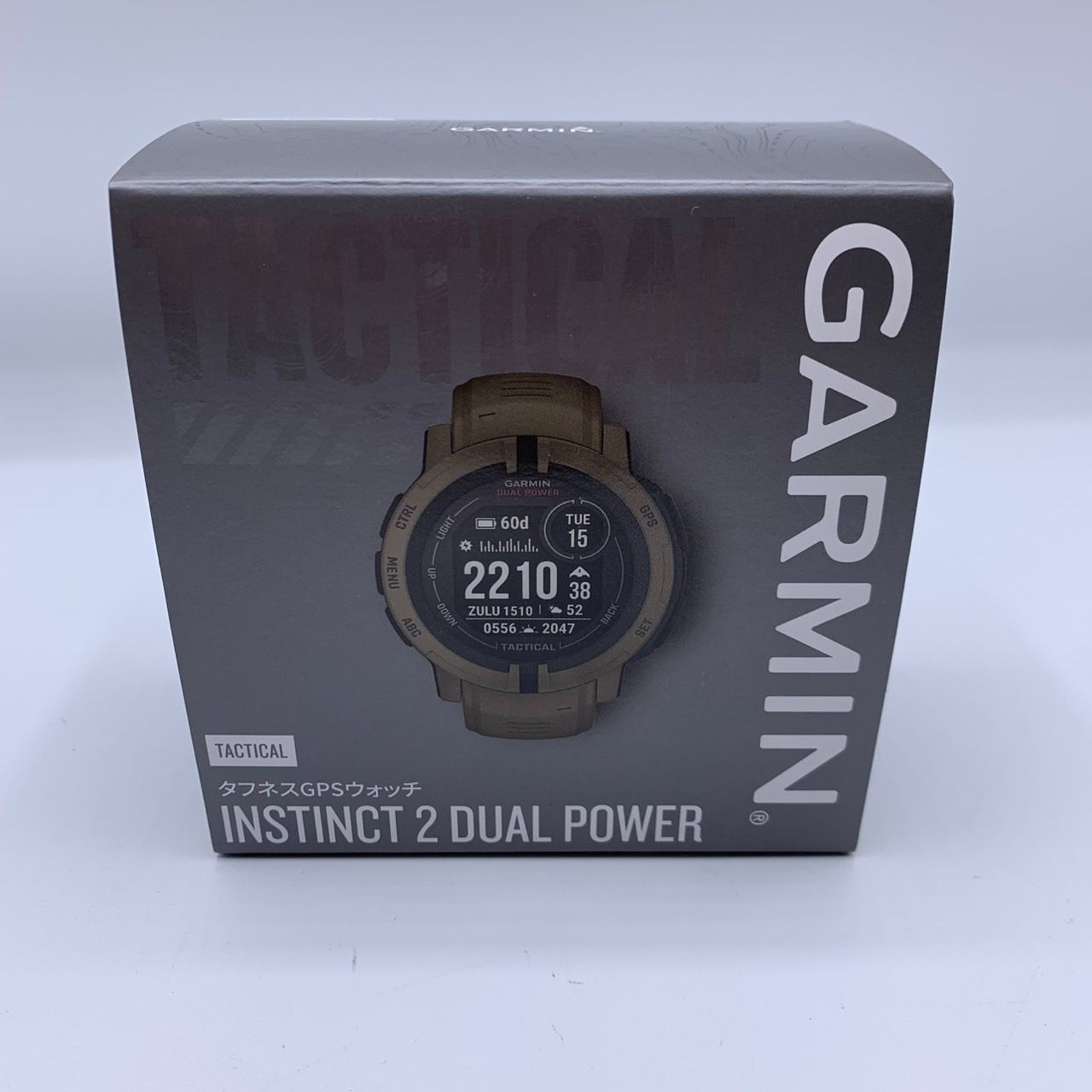52.【極美品】GARMIN INSTINCT 2 DUAL POWER TACTICAL EDITION 