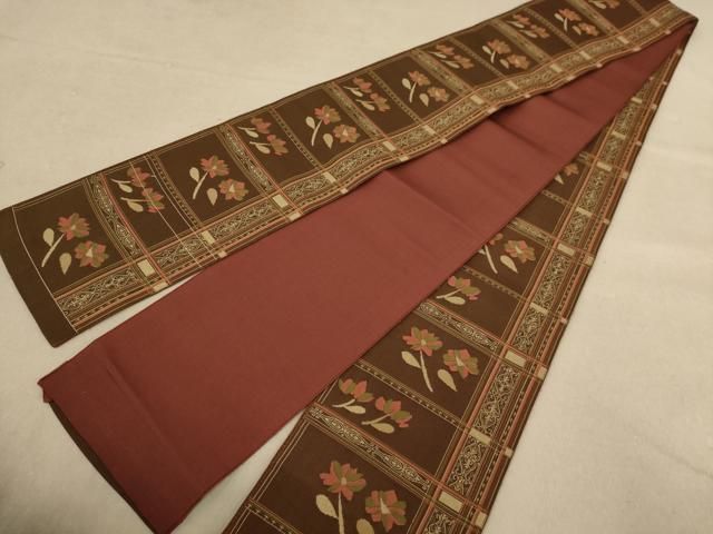 本場筑前博多織　半幅帯　織り出し　花唐草模様　縞模様　正絹　ポケット付No.45 楽天市場】≪◇ポイント3倍◇≫ 博多織 半幅帯 黒 正絹 帯 本場