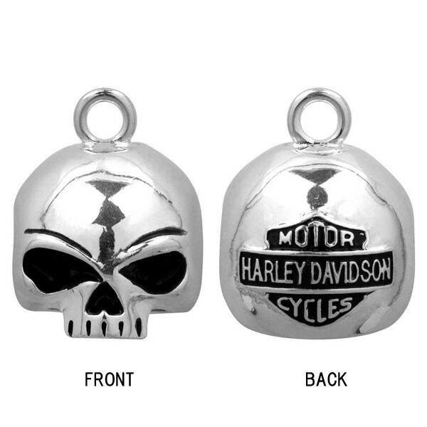 ハーレーダビッドソン ガーディアンベル ウィリーGスカル ライドベル シルバー