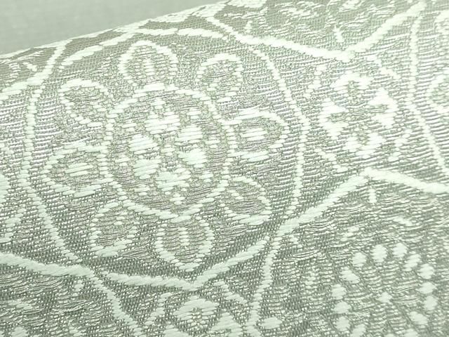 平和屋本店□極上 六通柄袋帯 唐織 新小石丸 草木染 正倉院花文 金糸