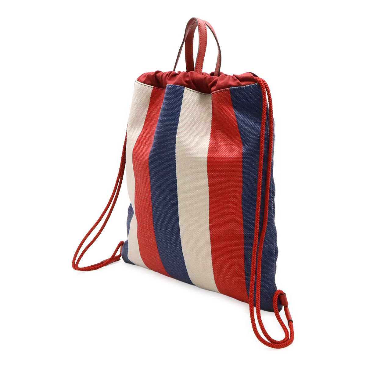 GUCCI グッチ グッチプリント トリコロール ドローストリング