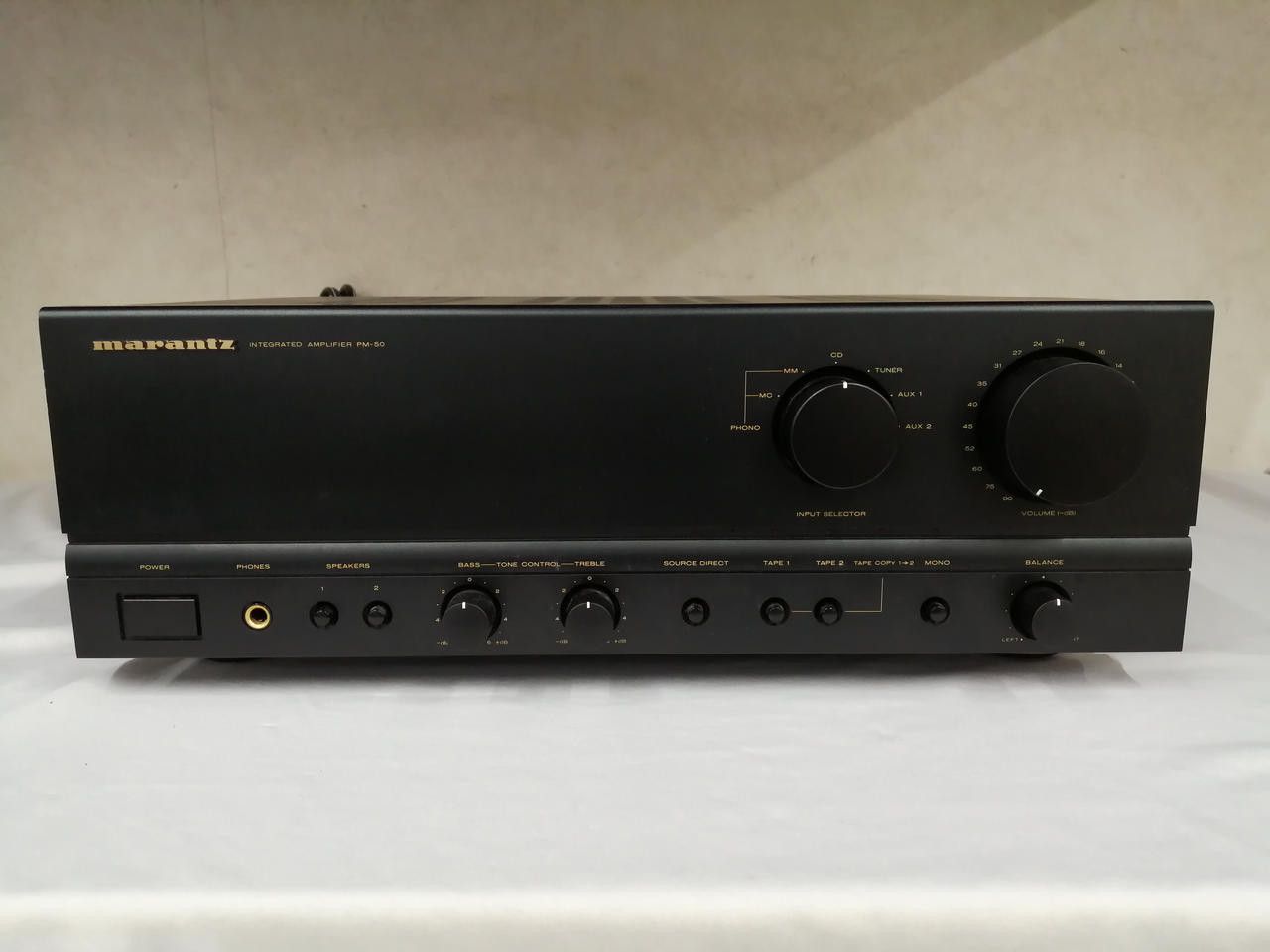 通電・音出し確認済み！美品Marantz マランツ　プリメインアンプ　PM-50 通電・音出し確認済み！美品Marantz マランツ プリメインアンプ PM-50