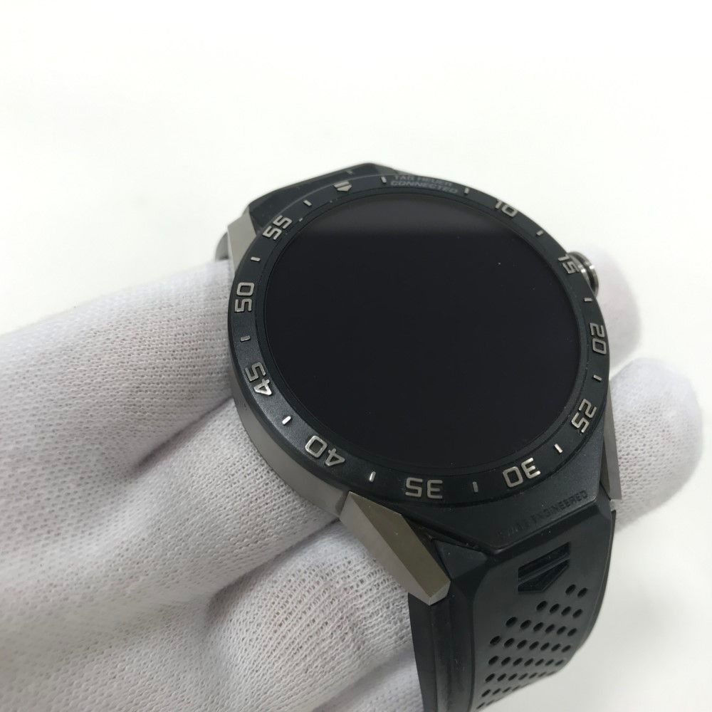 07w2361☆ TAGHEUER タグホイヤー コネクテッド スマートウォッチ SAR8A80 FT6045 ブラック【中古品】 - メルカリ