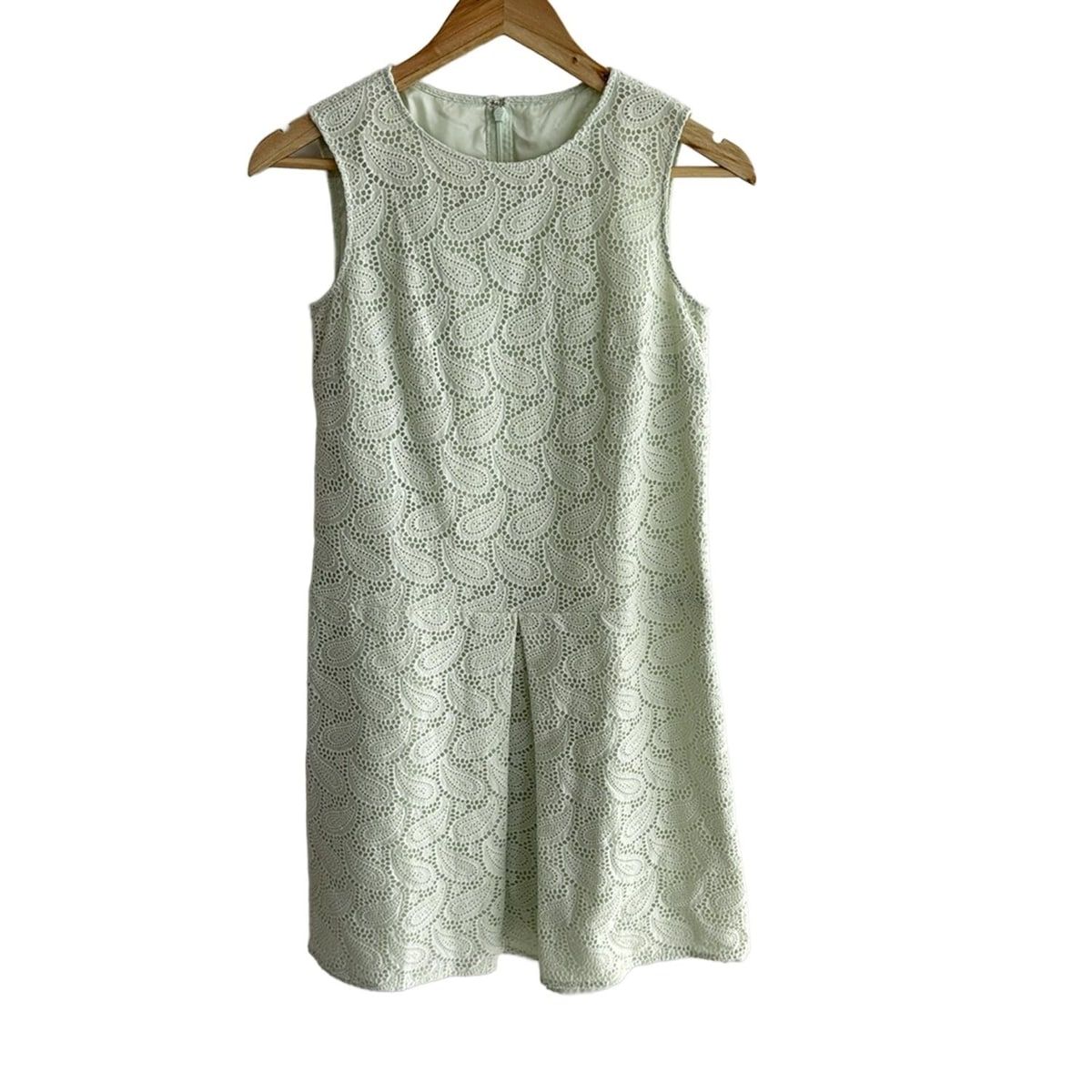 ANAYI ペイズリースタンドカラーワンピース 38 ANAYI ペイズリースタンドカラーワンピース 38 キープリントスタンド