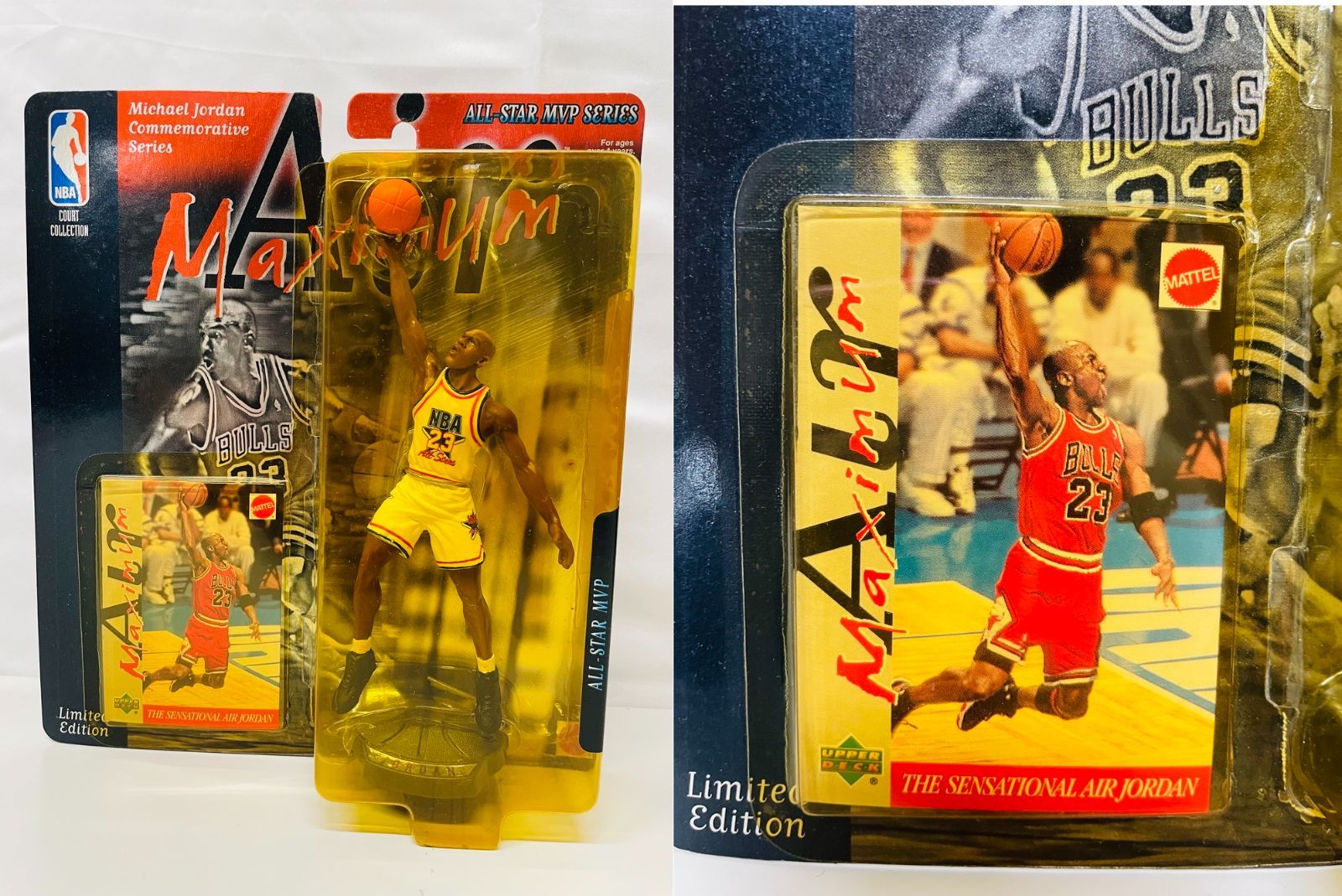  NBA Michael Jordan マイケル ジョーダン コート フィギュア ７体セット スポーツ選手 タレントグッズ