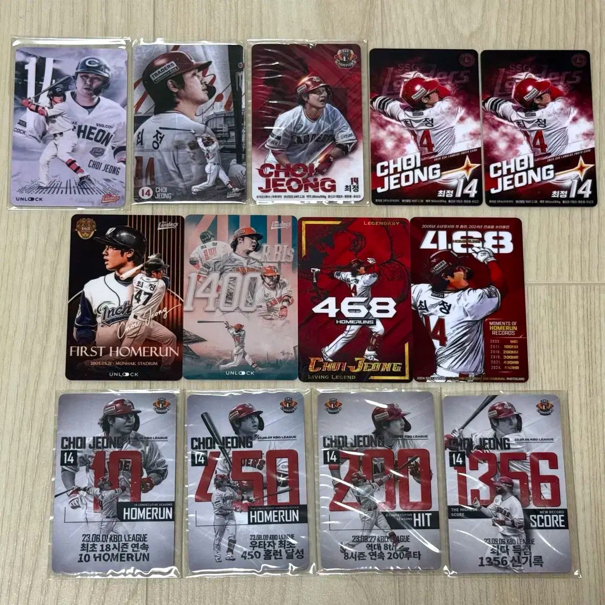 SSG LANDERS CHOI JEOUNG チェ ジョン 崔 廷 記録 トレカ 販売