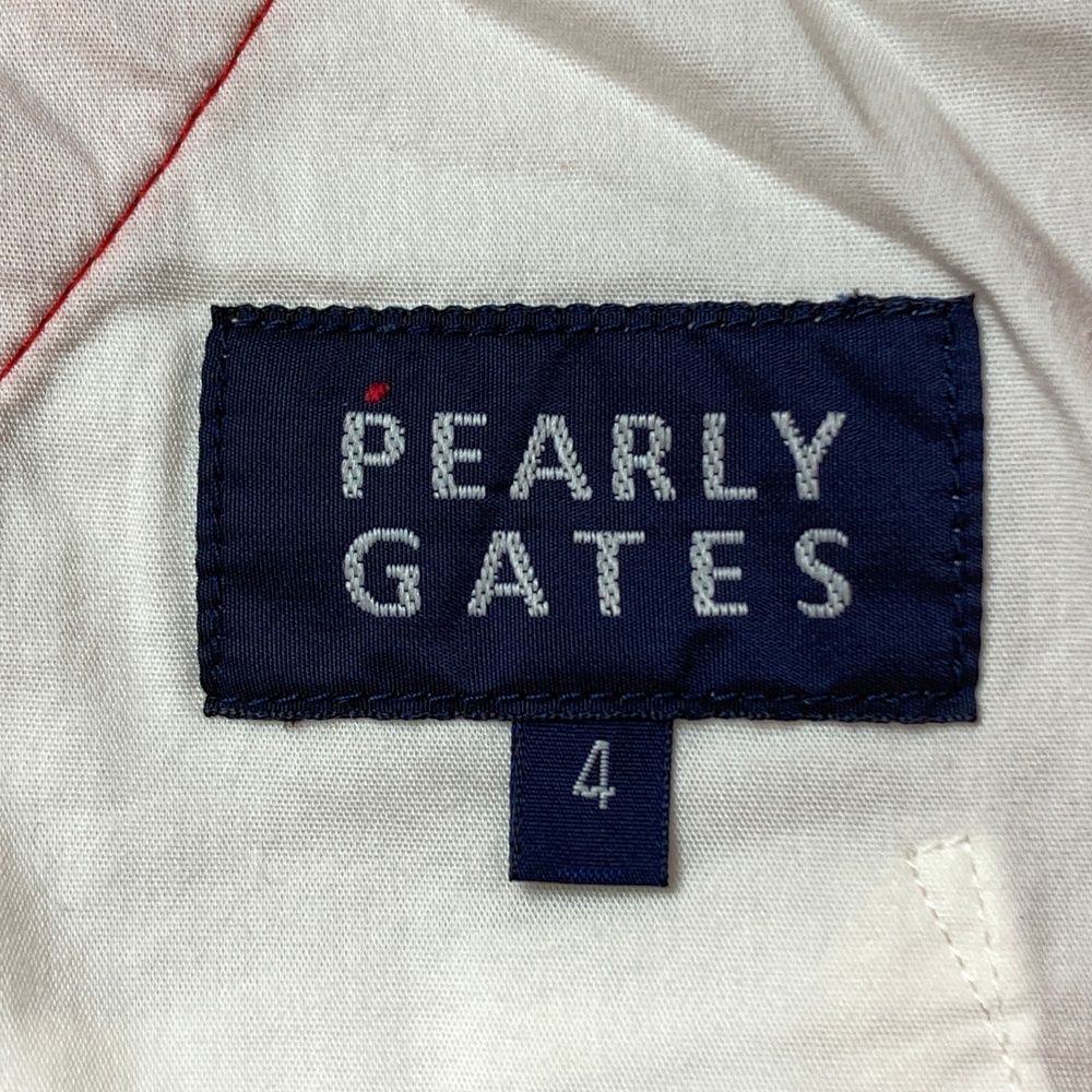 サイズ：4 PEARLY GATES パーリーゲイツ  ストレッチパンツ  レッド系 [240101456470] ゴルフウェア メンズ ストスト サイズ：4 PEARLY GATES パーリーゲイツ ストレッチパンツ