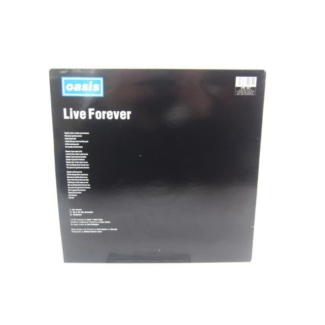 Oasis オアシス Live Forever (12inch) UKオリジナル レコード ∠UV3017