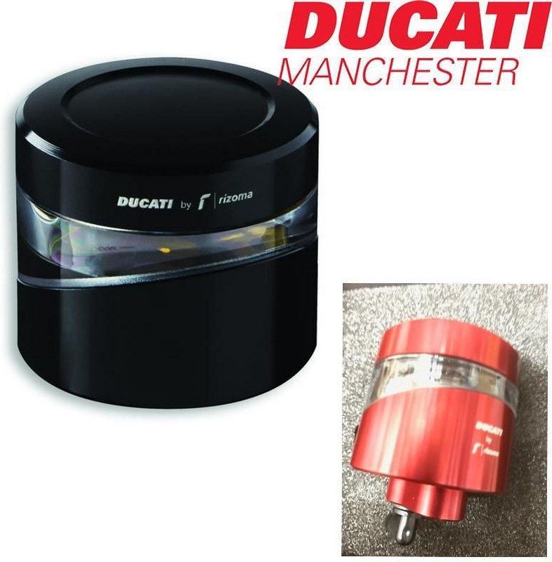 Ducati / ドゥカティ純正商品 Rizoma ブレーキフルードリザーバー V4 - レッド | 96180581AB