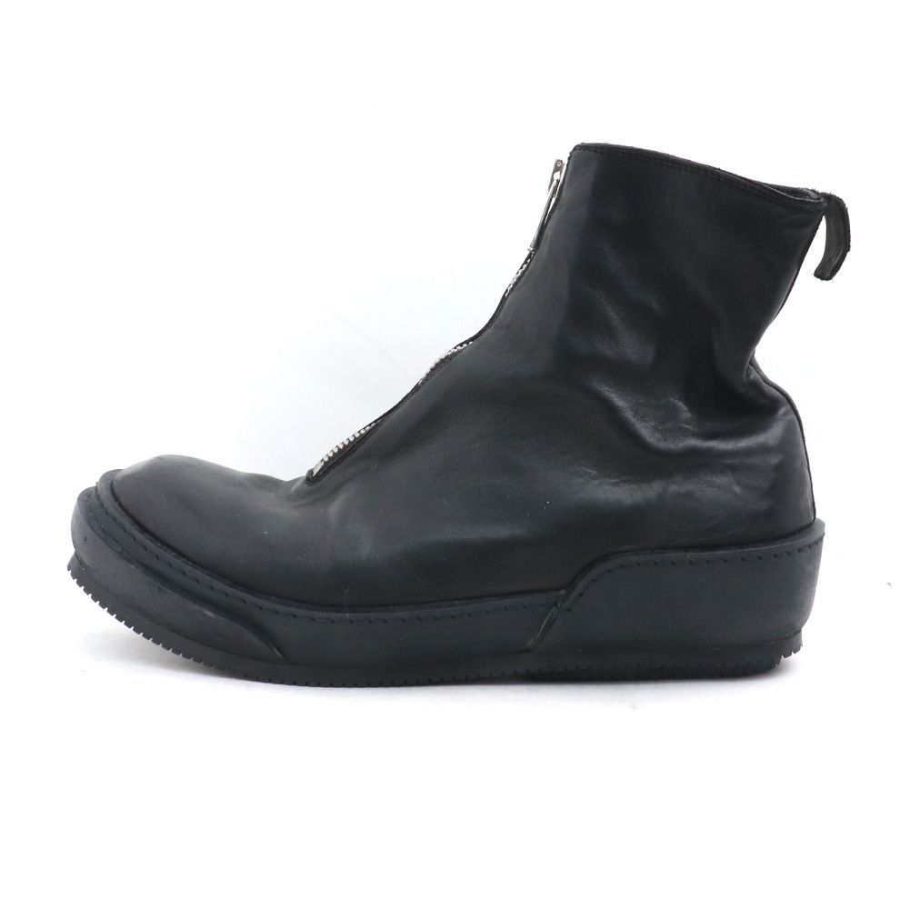 guidiブーツ41サイズ サイズ41 GUIDI フロントジップブーツ - メルカリ