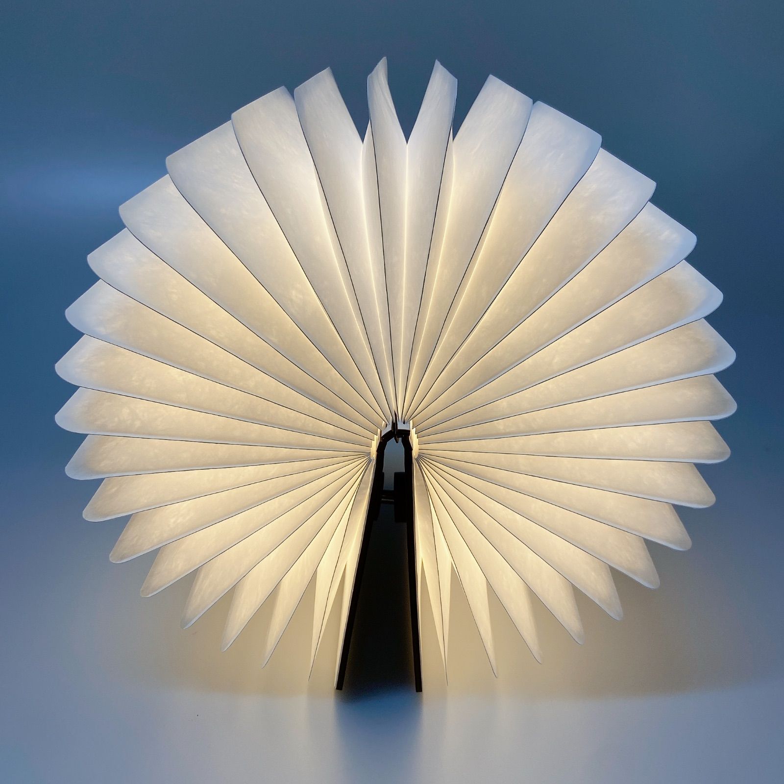 AT-254 Lumio ルミオ リト クラシック 本型 ブック ライト LED コードレス 充電式 間接照明 木目調 木製 照明 ランプ 折りたたみ デスクライト テーブルライト アウトドア メイプル