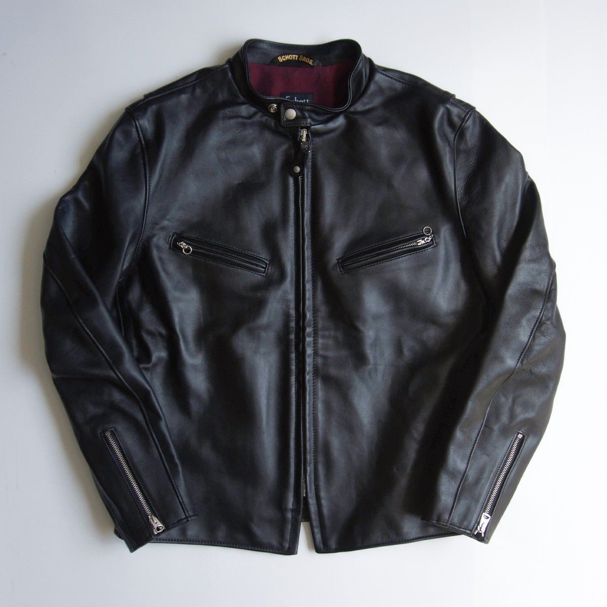 美品/ビッグサイズ】SCHOTT【641XX/シングルライダース
