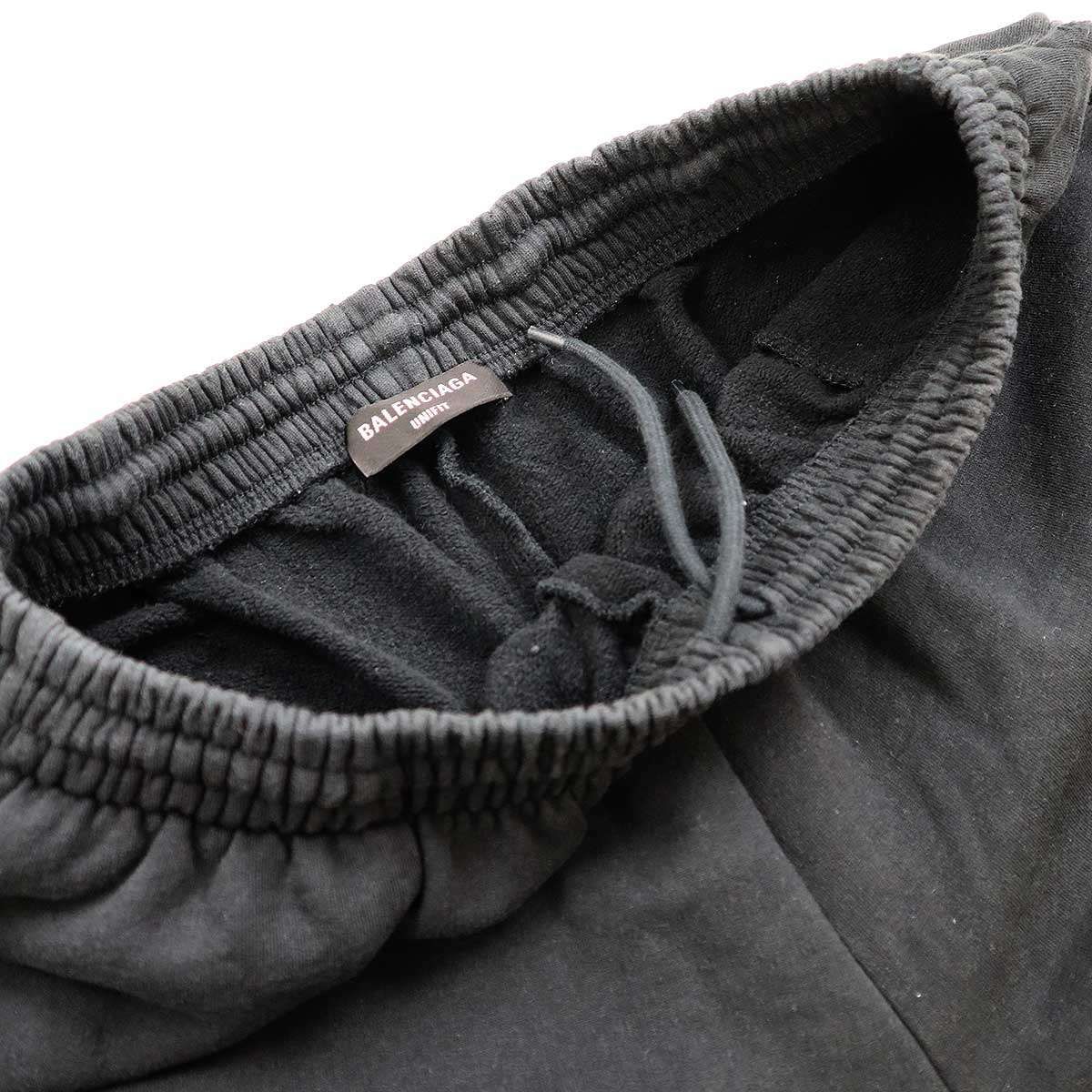 BALENCIAGA バレンシアガ 21AW ダメージ加工スウェットショートパンツ