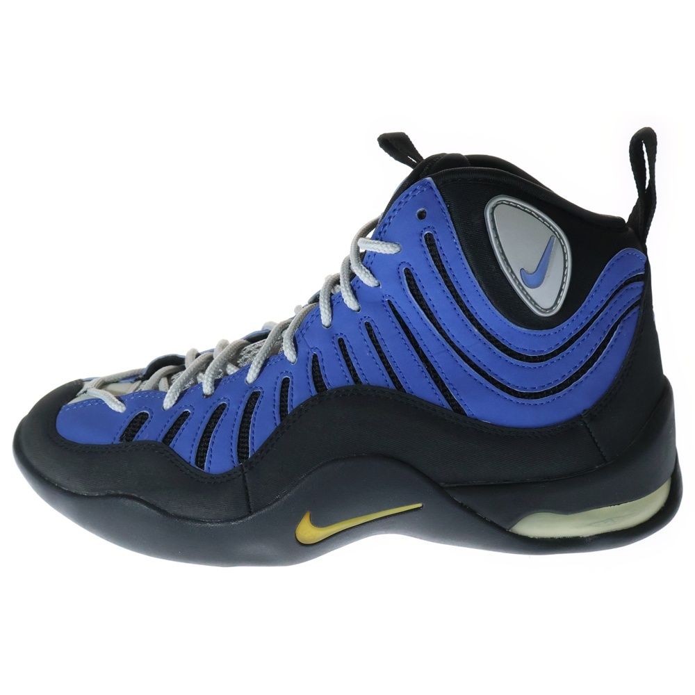 NIKE ナイキ 【観賞用2008年製】AIR BAKIN エアベイキン ハイカットスニーカーシューズ ブラック/ブルー US8.5/26.5cm 316383-041 NIKE (ナイキ) 【観賞用2008年製】AIR BAKIN エアベイキン ハイカット