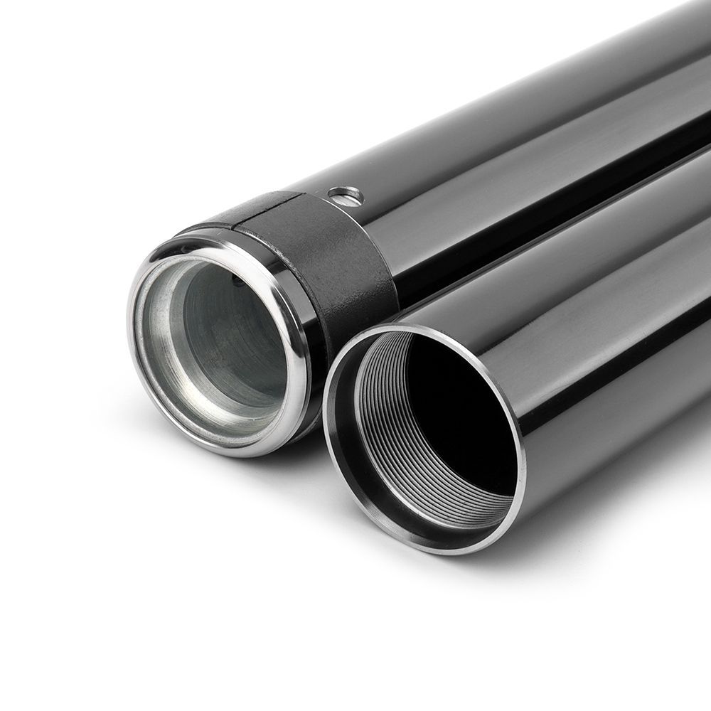 XB32 上メッキFZR400R FZR400 1WG FZR600 38MM 純正品番3BF-23110-50に対応 インナーチューブ ブラック２本