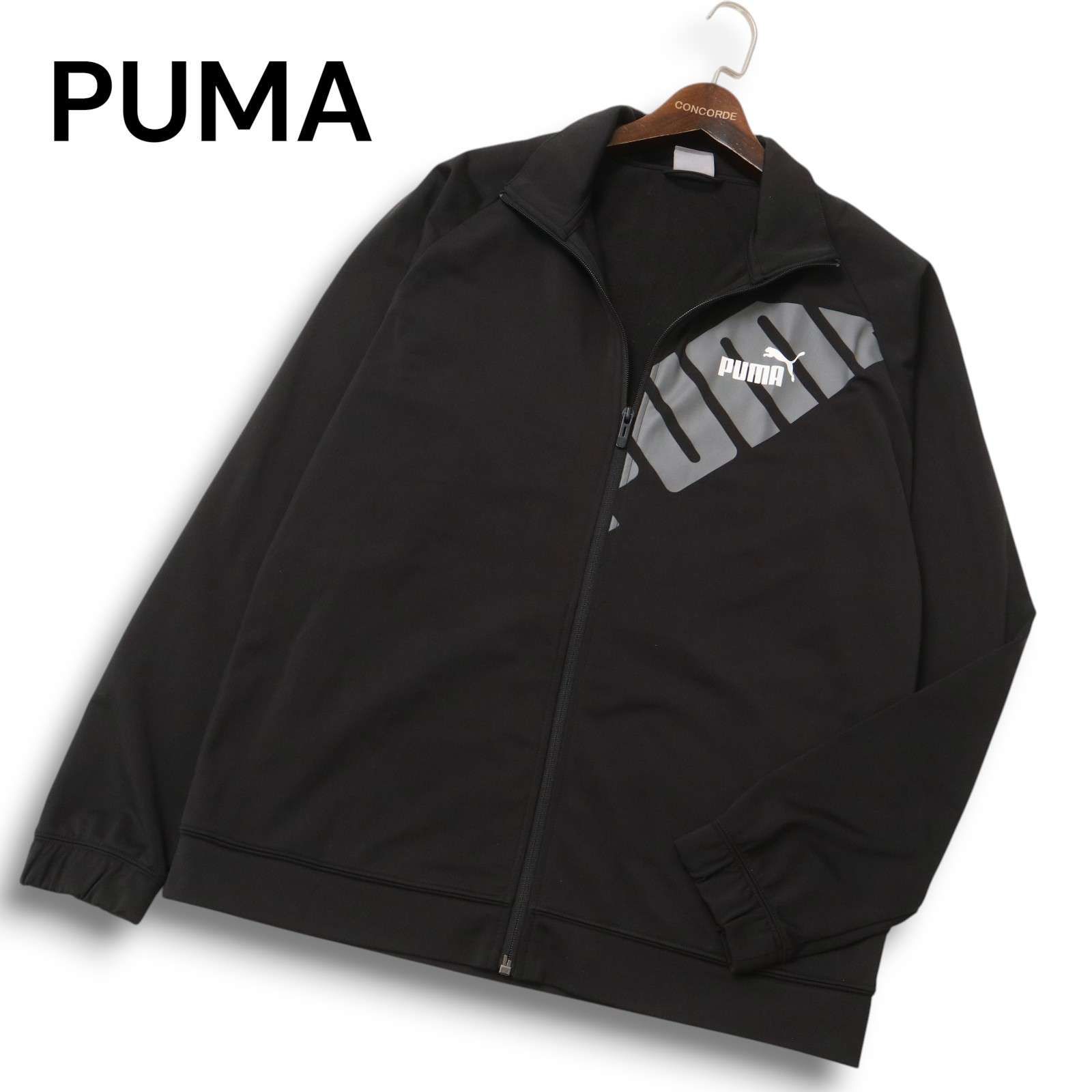 PUMA プーマ 秋冬 裏起毛 ロゴ☆ フルジップ ジャージ トラック 