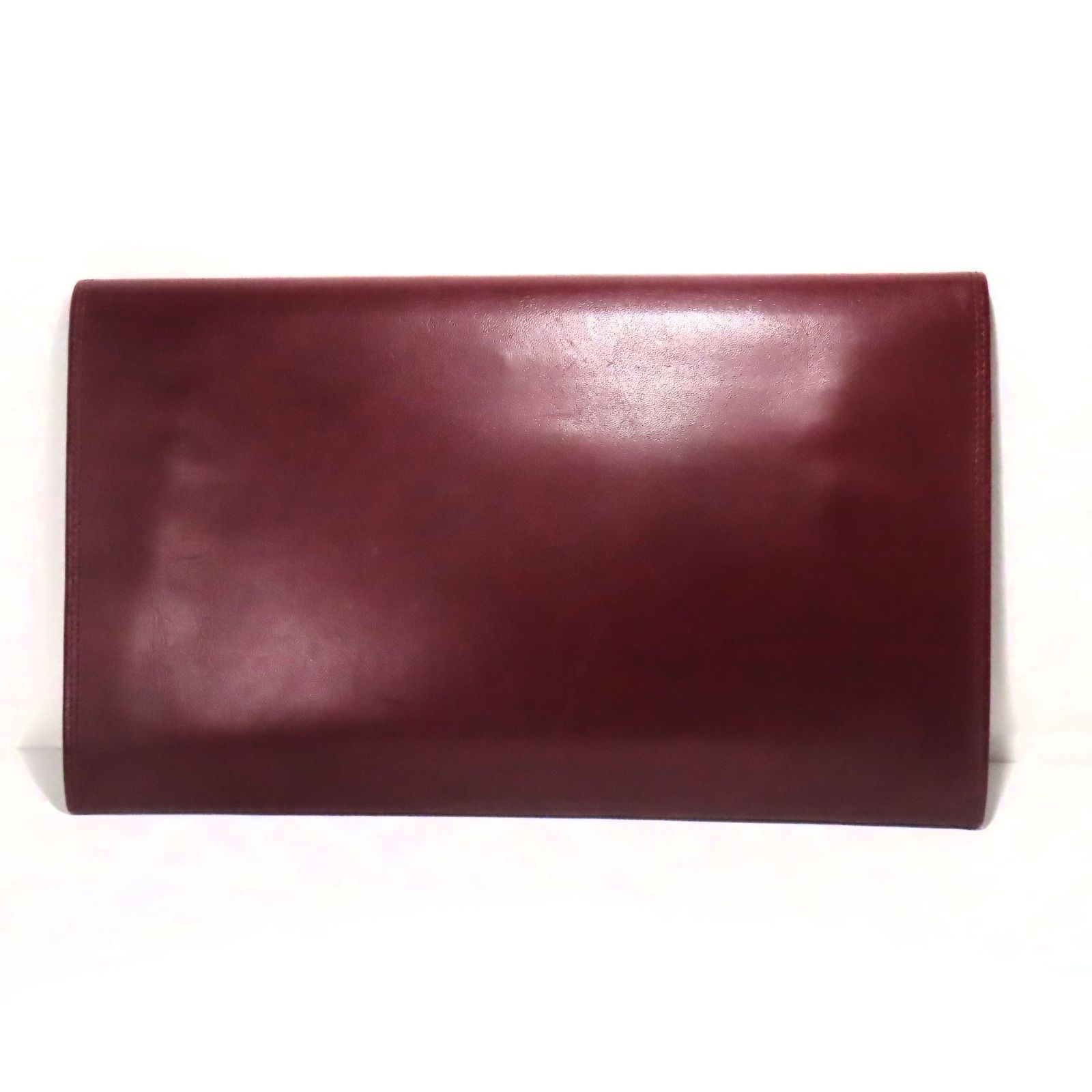 Cartier カルティエ クラッチバッグ レッド 16.5×28cm 保存袋 - メルカリ