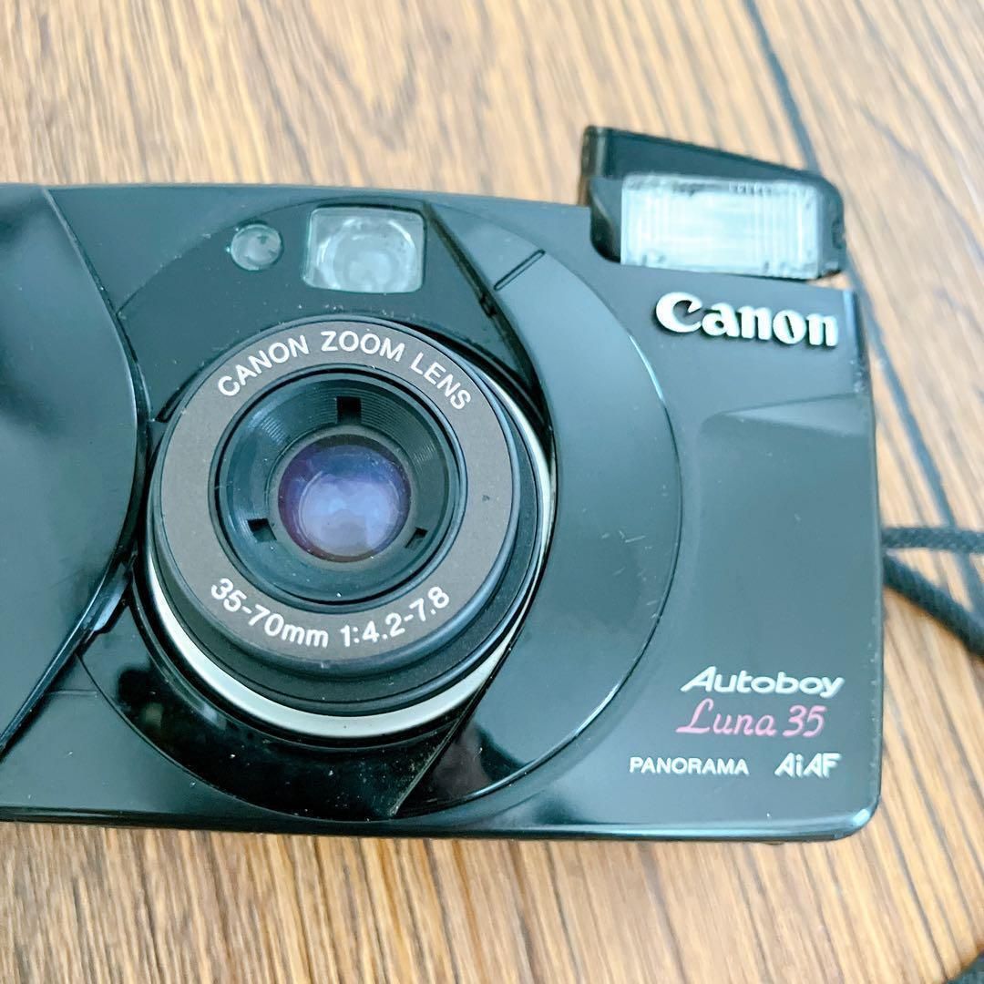 動作確認済】CANON AUTOBOY Luna35 フィルムカメラ - メルカリ