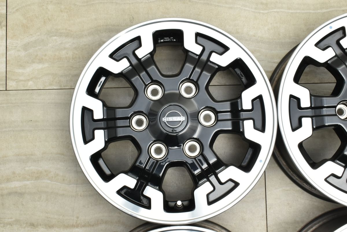 希少品】ニッサン NV350 キャラバン ブラックギア 純正 15in 5.5J ＋45