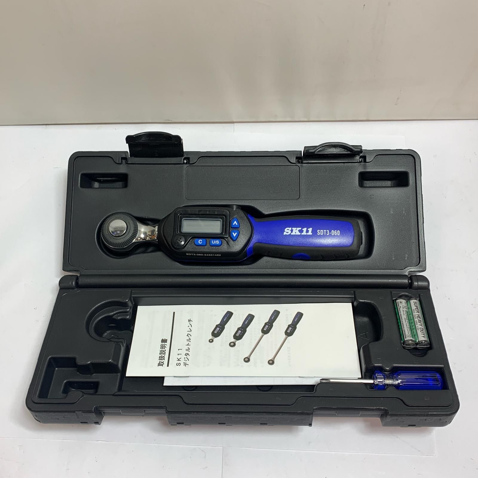 ♭♭藤原産業 トルクレンチ ケース付 SDT3-060-24501462