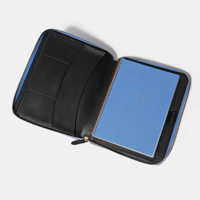 新品未使用】 SMYTHSON スマイソン ジップノートホルダー リングノート