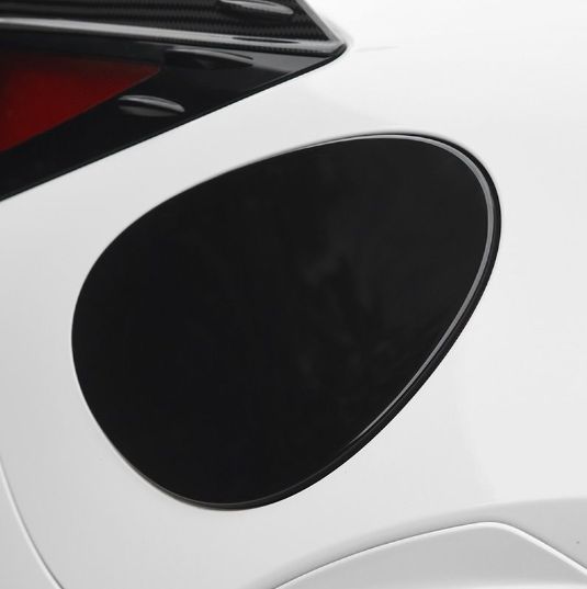 スバルBRZ 式 トヨタGR86対応 燃料タンクキャップ カバー 外装 ドレスアップ ガーニッシュ 亮黒 カーボン調