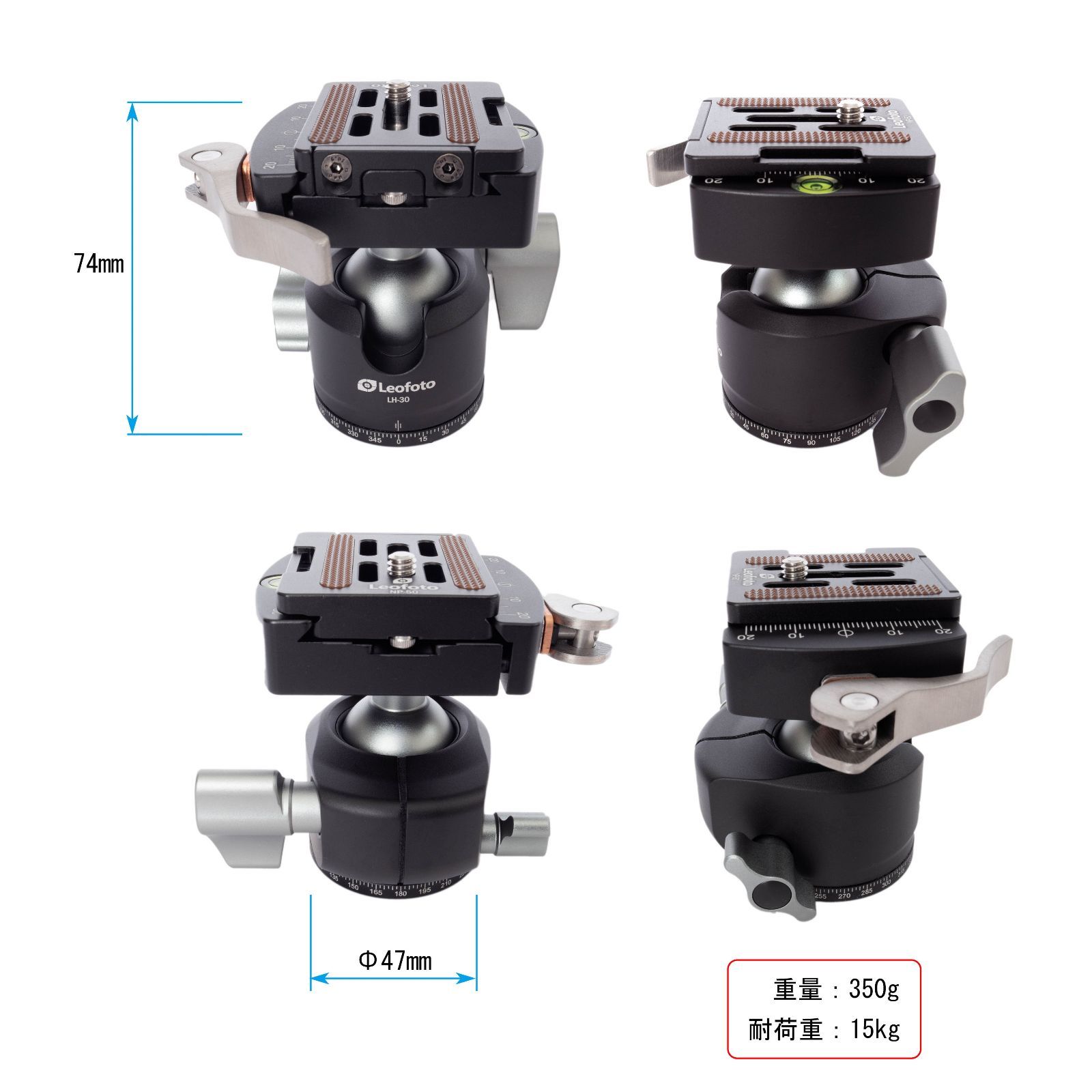 カメラアクセサリー Leofoto レオフォト DC-252C 延長ポール / 国内