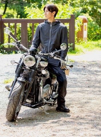 イージーライドパーカー ダンガリー XXLサイズ PJ-25103 パワー