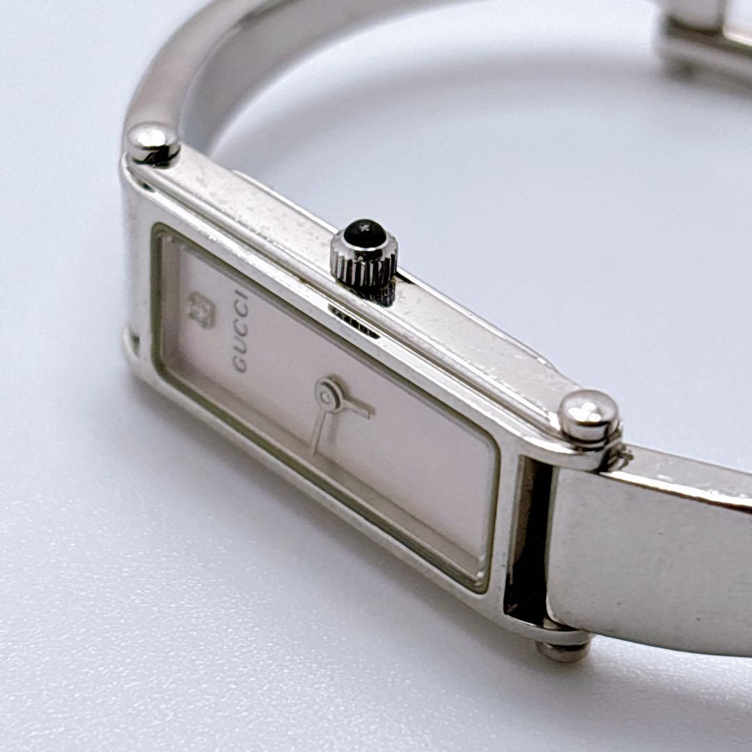 346 GUCCI グッチ　1500L シェル　1Pダイヤ　クォーツ　腕時計 346 GUCCI グッチ 1500L シェル 1Pダイヤ クォーツ 腕時計