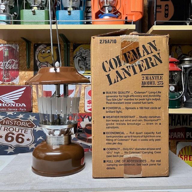 未使用/未着火品】コールマン Coleman 275 ランタン 1982年6月 箱入り