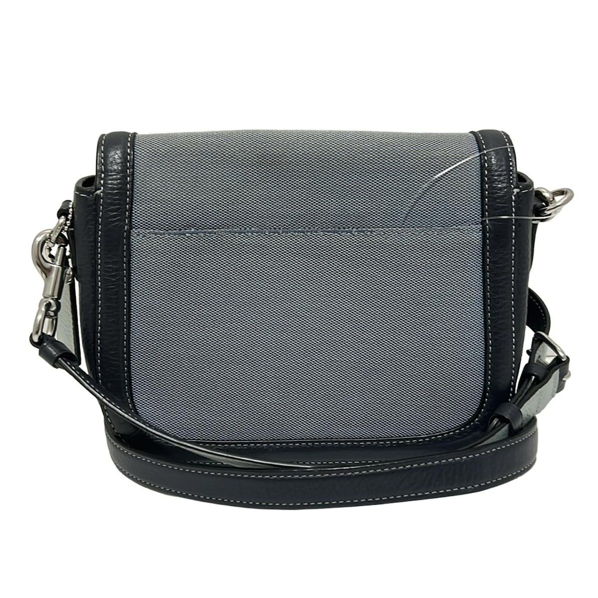 COACH(コーチ) ショルダーバッグ - C8228 ネイビー レザー