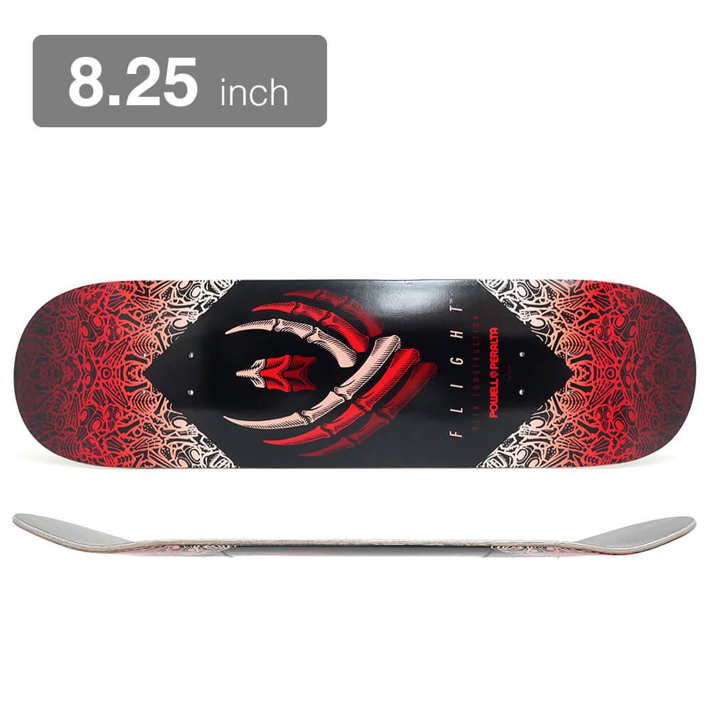 POWELL PERALTA DECK パウエルペラルタ デッキ TEAM BONES RED