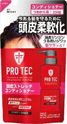 大人気商品  ＰＲＯ ＴＥＣ 頭皮ストレッチコンディショナー 詰替用 ２３０ｇ 【 コンディショナー・リンス 】ＰＲＯＴＥＣ頭皮ストレッチコンデ 替え２３０Ｇ×20点セット tt  