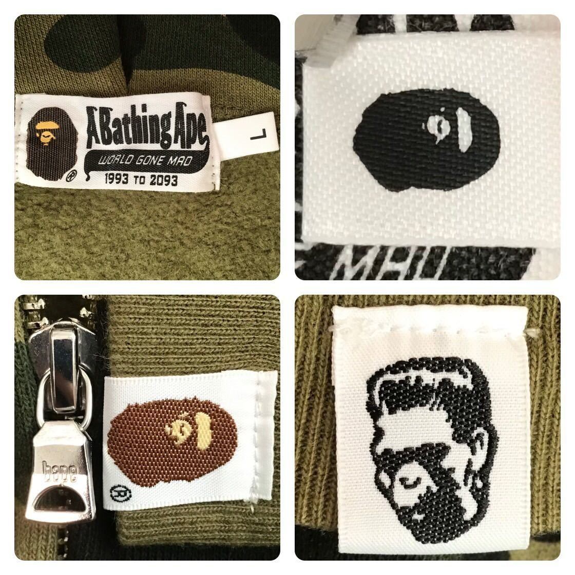 ミニオン シャーク パーカー Lサイズ a bathing ape BAPE camo MINIONS