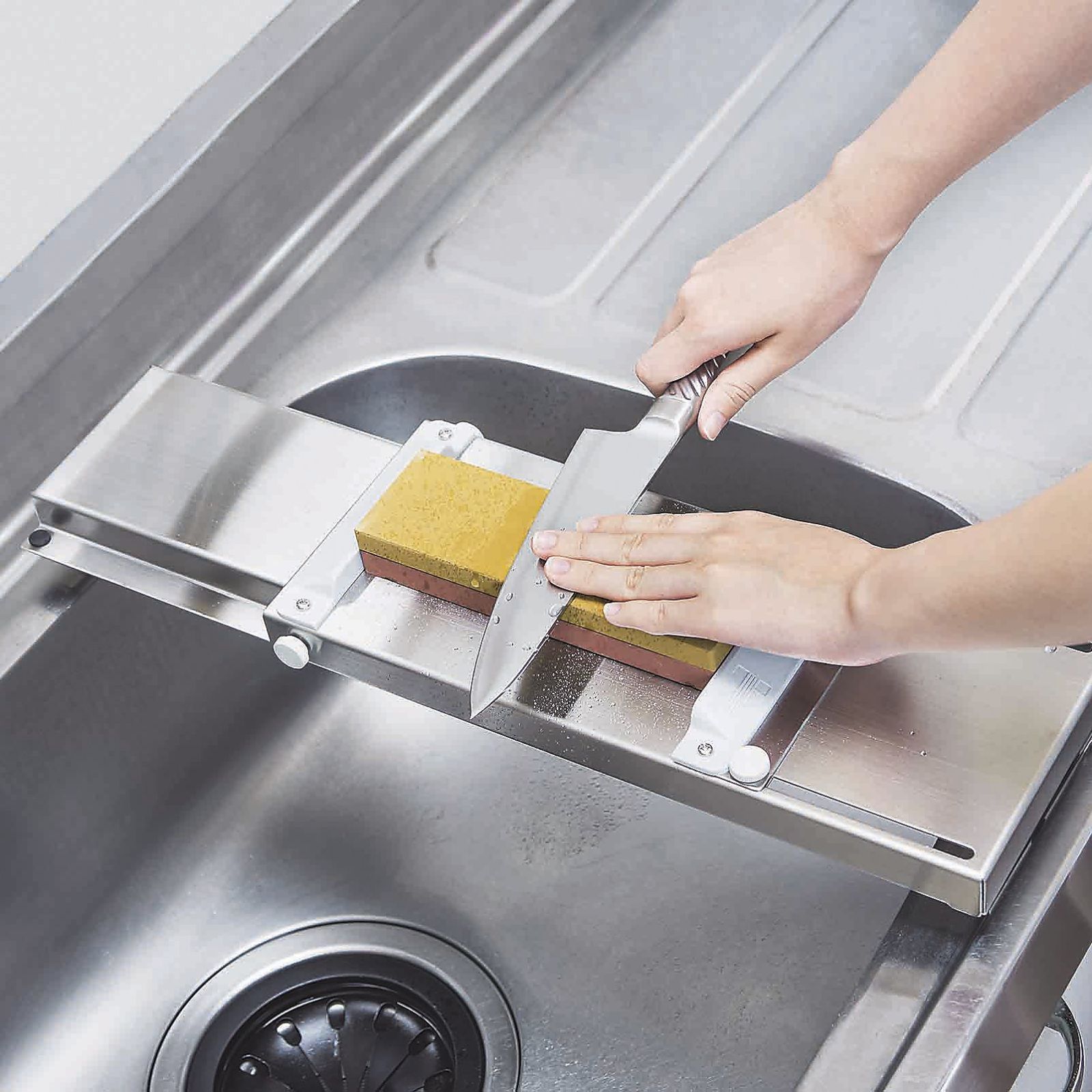 在庫 砥石固定台 ステンレス シンク 流台兼用 18-8